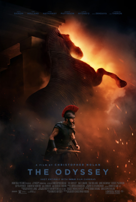 Poster film dengan judul The Odyssey